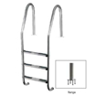 Slika Merdevine Standard 4 stepenika FINOFOREST AISI 304 FLANSA